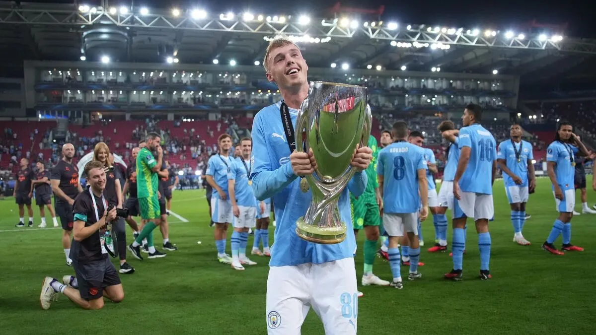 Cole Palmer EQUALISES for Manchester City in STYLE